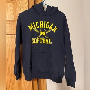 university of michigan softball sweatshirt